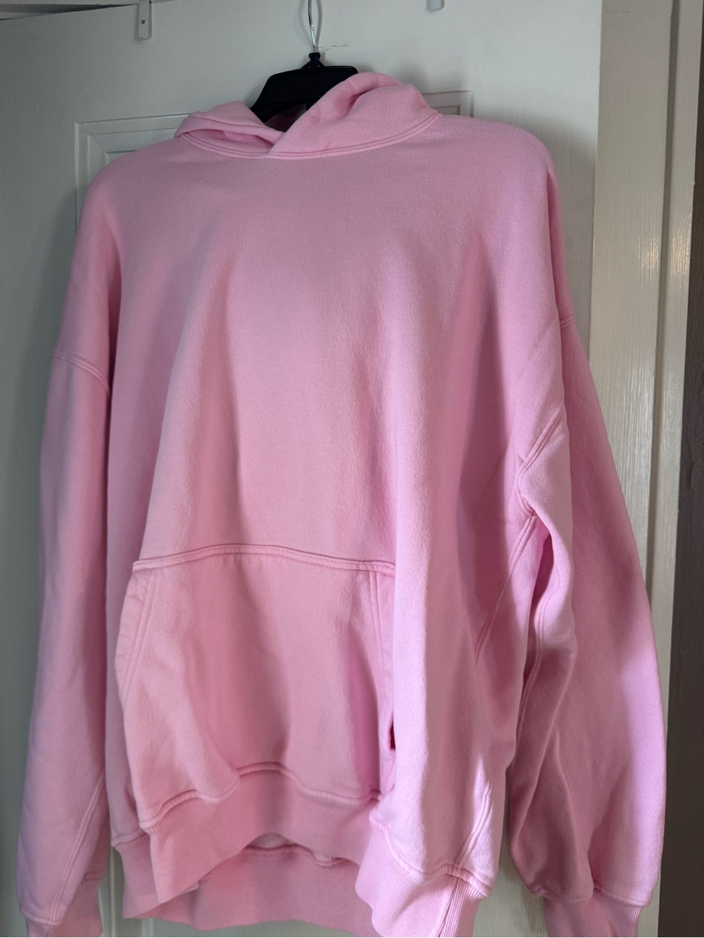 Abercrombie & Fitch Light Pink Oversized Hoodie